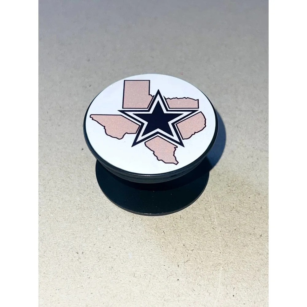Cowboys Pop Up Phone Accessory With Super Strong Glue